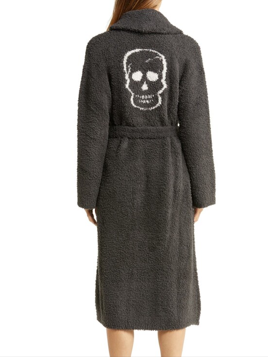 Barefoot Dreams Other - BAREOOT DREAMS LUXURY PLUSH SKULL EMBELLISHED ROBE